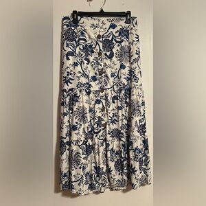 Cloth & Portrait Boho Maxi Skirt